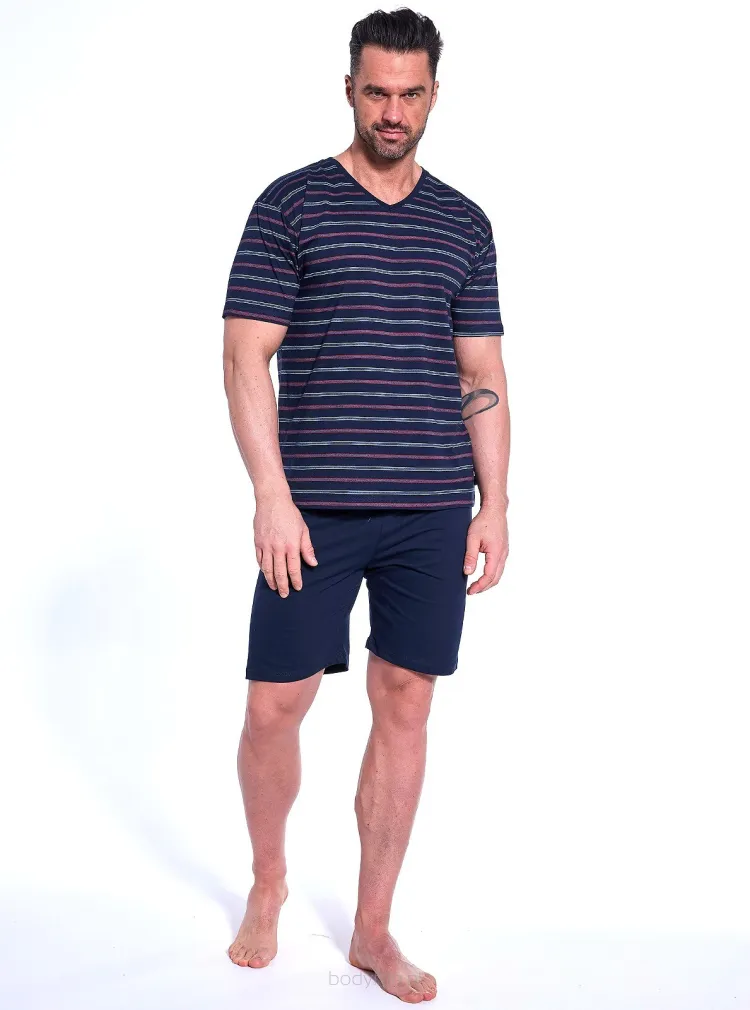 Piżama męska Cornette 330/49 bawełniana krótki rękaw M-2XL