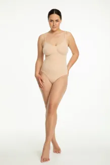 Body Julimex 421 Seamless wyszczuplające z biustonoszem S-2XL - 4
