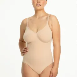 Body Julimex 421 Seamless wyszczuplające z biustonoszem S-2XL