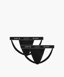 Slipy jockstrap powiększające Atlantic 2BMP-1591 dwupak S-2XL Magic Pocket - 9