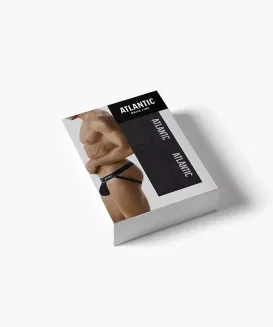 Slipy jockstrap powiększające Atlantic 2BMP-1591 dwupak S-2XL Magic Pocket - 11