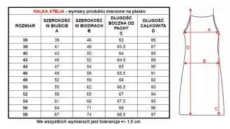 Halka z jedwabiu wiskozowego Atelia 6353 - 7