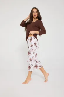 Piżama damska Cornette 659/503 BKWColette 3/4 S-2XL - 5