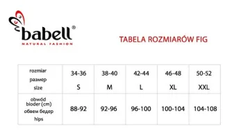Majtki damskie z nogawkami Babell BBL 188 rozmiar L - 9