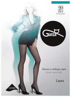 Rajstopy Gatta Laura 20 den 5-XL, 3-Max - 2
