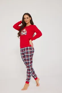Piżama damska Cornette 671/480 Family Christmas S-2XL - 6