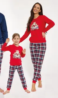 Piżama damska Cornette 671/480 Family Christmas S-2XL - 4