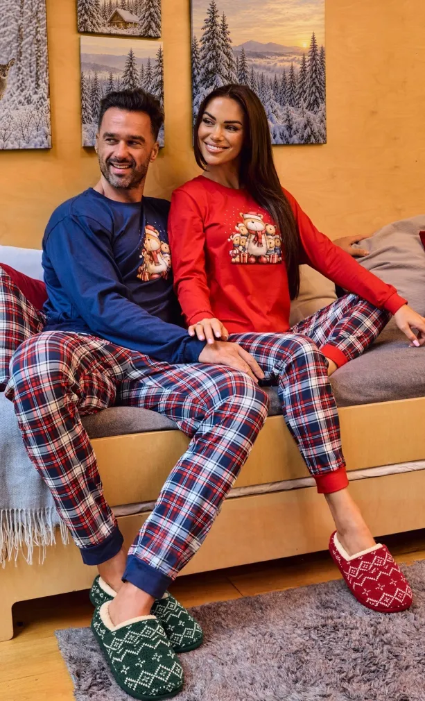 Piżama damska Cornette 671/480 Family Christmas S-2XL