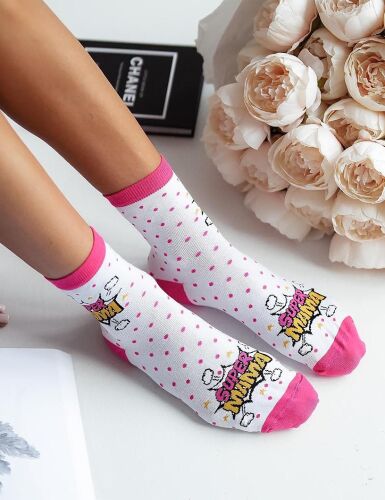 Skarpety Milena 0200 Super Mama 37-41