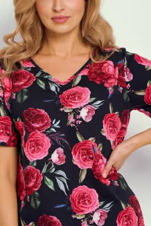 Letnia koszula w róże Taro Claire 3346 M-XL - 4
