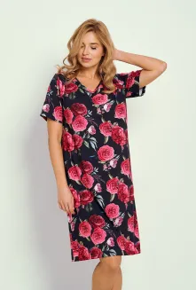 Letnia koszula w róże Taro Claire 3346 M-XL - 2