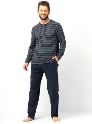 Piżama Key MNS 315 B25 dł/r M-2XL męska