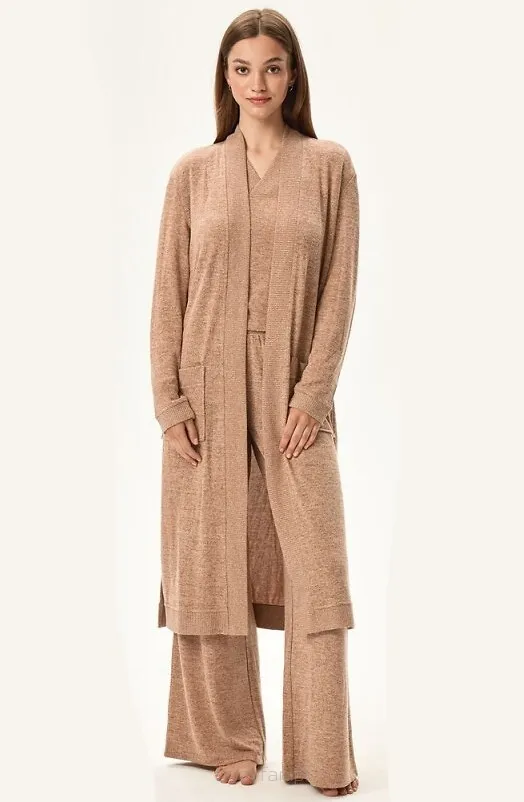 Narzutka szlafrok Henderson Ladies 41948 Fudge S-XL