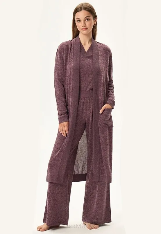 Narzutka szlafrok Henderson Ladies 41948 Fudge S-XL