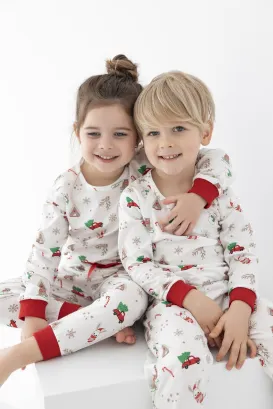 Piżama Sensis Kids Maurice/Samantha Christmas 110-128
