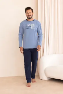 Piżama męska bawełniana Regina 6008 M-3XL - 3