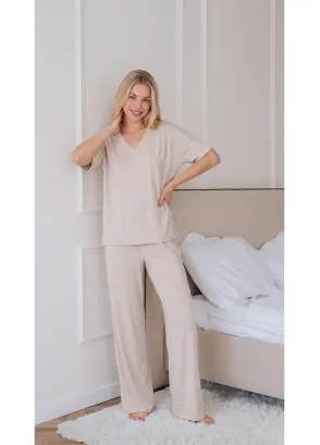Komplet damski Luna 1314 S-XL Beż