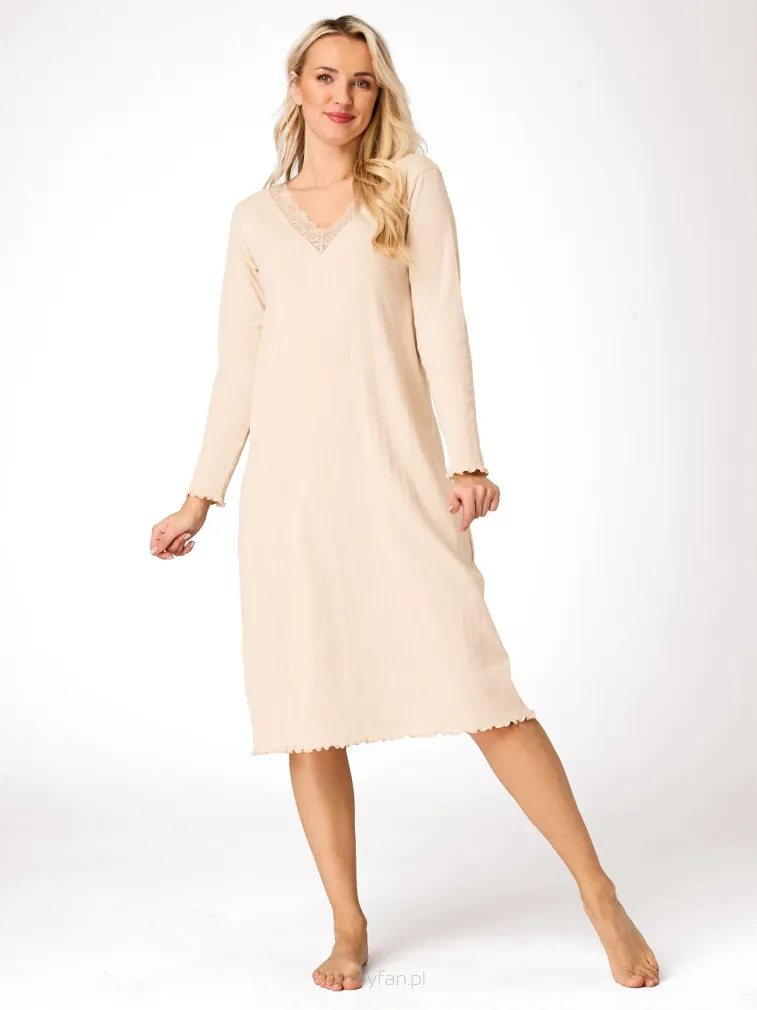 Koszula nocna Key Cotton Soft Jacquard LND 190 S-XL