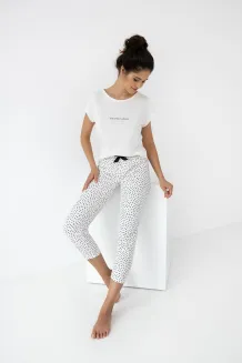 Piżama w serducszka Sensis Christabel S-XL - 2