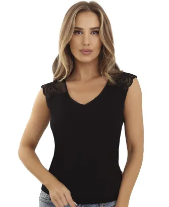 Podkoszulka damska z koronką Emili Elza 2XL