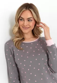 Koszula nocna w serduszka Cana 493 M-XL - 3