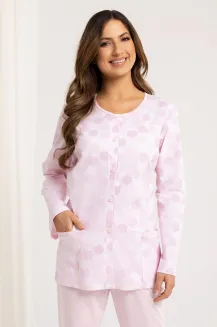 Piżama damska rozpinana Regina 710 2XL-3XL - 5
