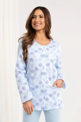 Piżama damska rozpinana Regina 710 2XL-3XL