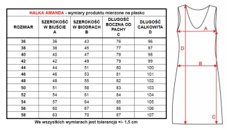 Halka z jedwabiu wiskozowego AMANDA 4126 - 11