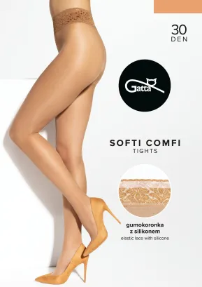 Rajstopy Gatta Softi-Comfi 02 30 den 2-4