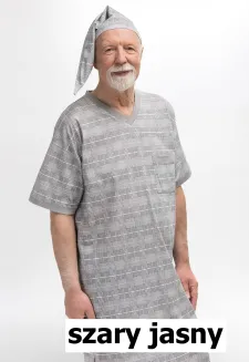 Męska koszula nocna Martel Krata 502 Sylwester I M-2XL - 10