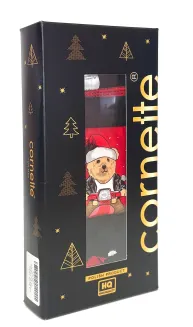 Komplet bokserki i skarpety Cornette 914/08 Świąteczny Gift S-2XL - 5
