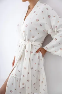 Szlafrok damski Sensis Coralie Frotte S-XL - 3