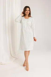 Koszula nocna na guziki Regina 015 bawełniana, 2XL-4XL - 5