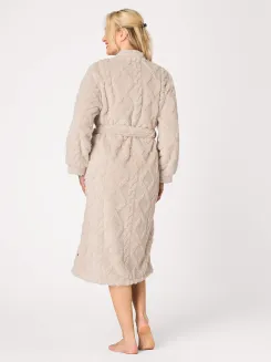 Szlafrok damski miękki i ciepły Key LGL 106 S-XL - 2