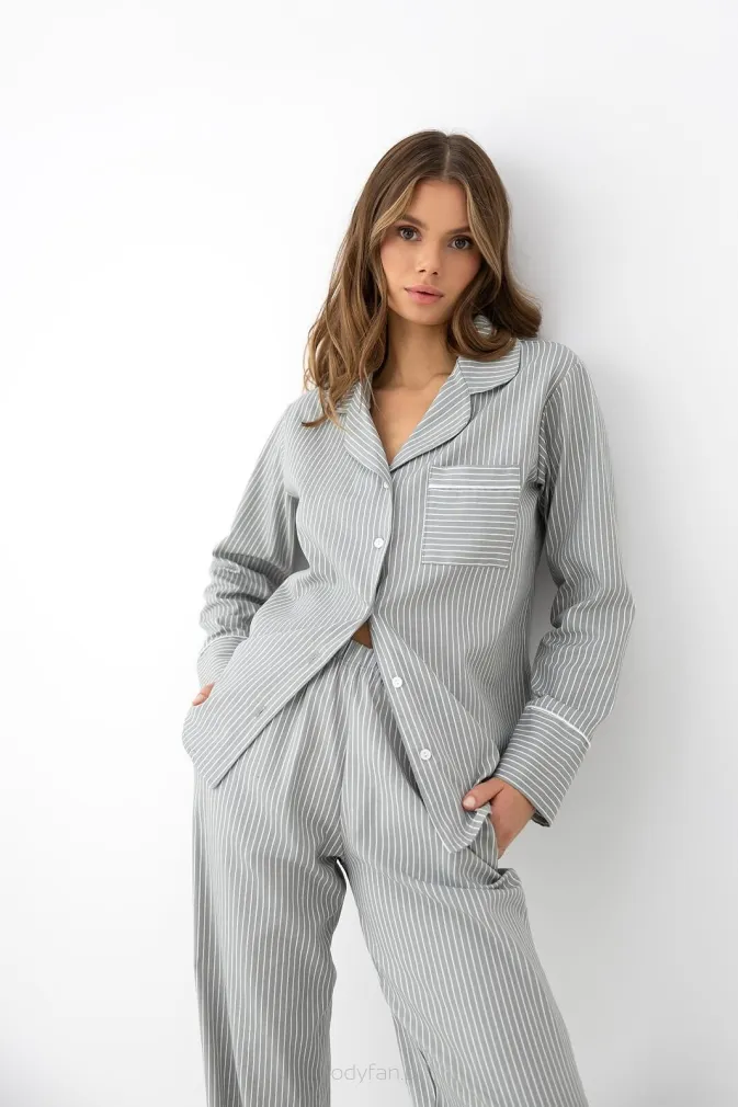 Piżama damska rozpinana Sensis Imani XS-2XL
