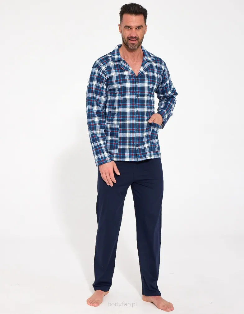Piżama męska rozpinana Cornette 114/86 M-2XL