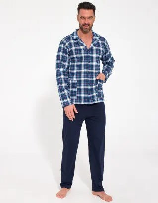 Piżama męska rozpinana Cornette 114/86 M-2XL
