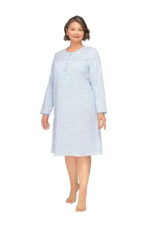 Koszula nocna bawełniana Martel Basia III 264 na guziki M-3XL - 5