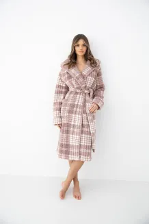 Szlafrok damski z kapturem Sensis Lua S-2XL - 7
