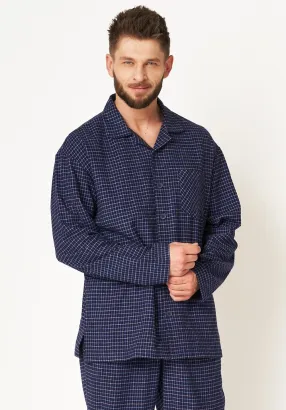 Piżama męska flanelowa Key MNS 457 M-2XL