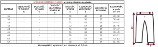 Spodnie z jedwabiu wiskozowego Mewa Flores 6535 - 4