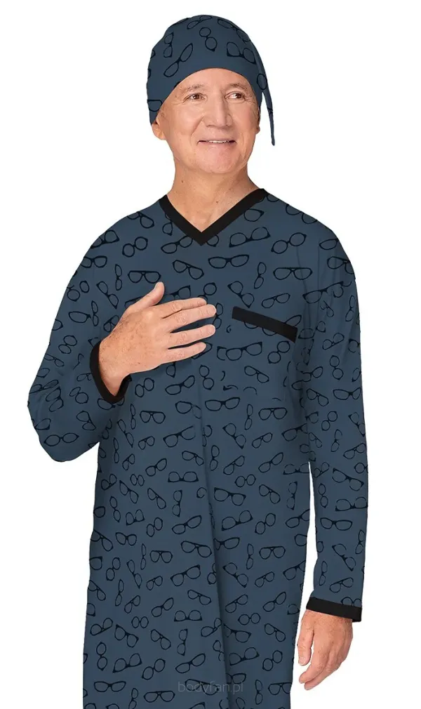 Męska koszula nocna Martel 501 Sylwester  3XL-5XL