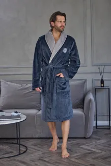 Szlafrok męski L&L 2662 Clever M-2XL - 4