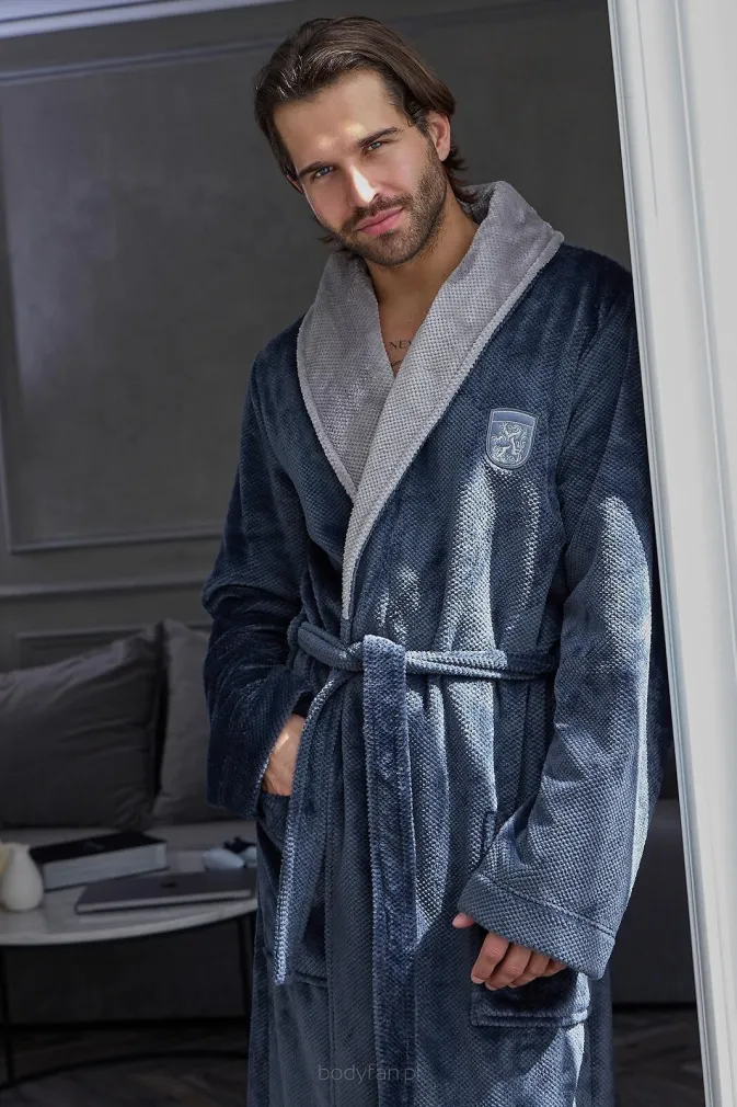 Szlafrok męski L&L 2662 Clever M-2XL