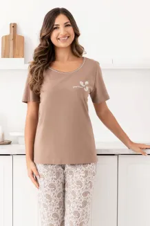 Piżama damska Regina 729 bawełniana M–XL - 2