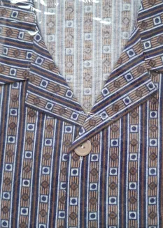 Flanelowa piżama męska rozmiary od M do 7XL - 6