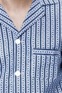 Flanelowa piżama męska rozmiary od M do 7XL - 4