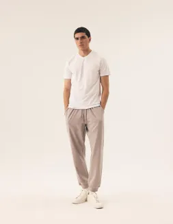 Koszulka męska Henderson 42975 Move 7 V-neck biały 2 szt. M-2XL - 4