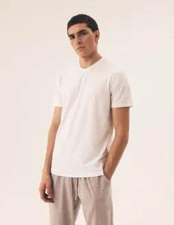 Koszulka męska Henderson 42975 Move 7 V-neck biały 2 szt. M-2XL - 2