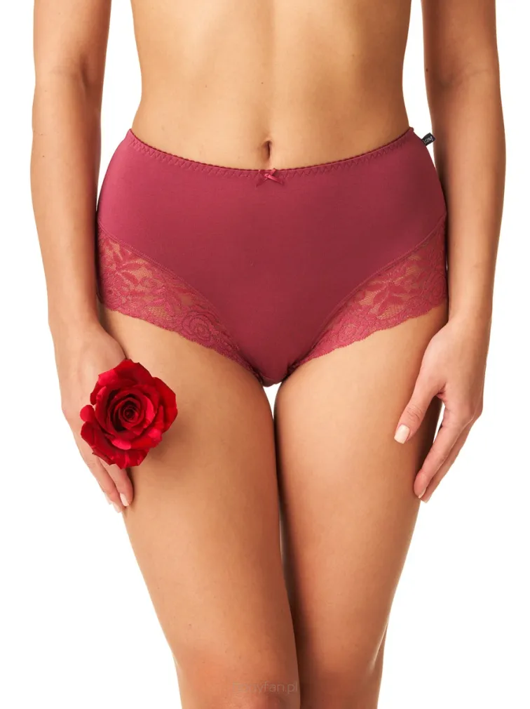 Majtki high waist bikini Key LPF 002 dwupak S-3XL